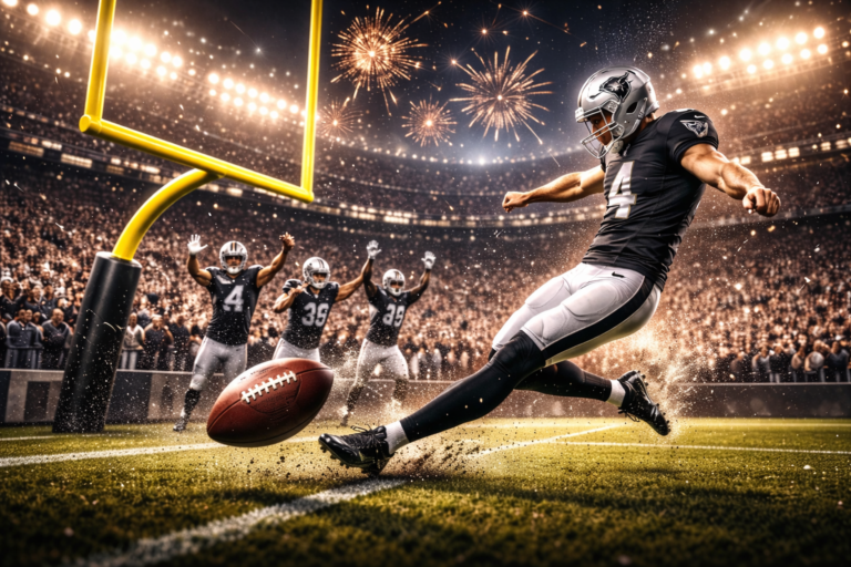 Raiders Make a Kicking Statement: Why This Move Matters More Than You Think