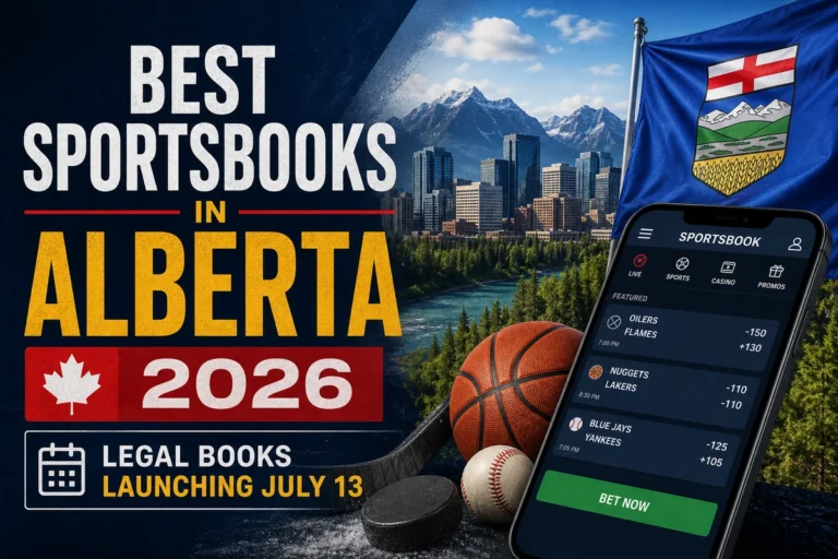 Best Sportsbooks in Alberta 2026: Legal Books Launching July 13