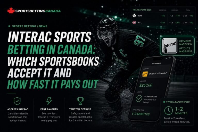 Interac Sports Betting in Canada: Which Sportsbooks Accept It and How Fast It Pays Out
