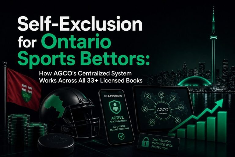Self-Exclusion for Ontario Sports Bettors: How AGCO’s Centralized System Will Work Across All Licensed Books