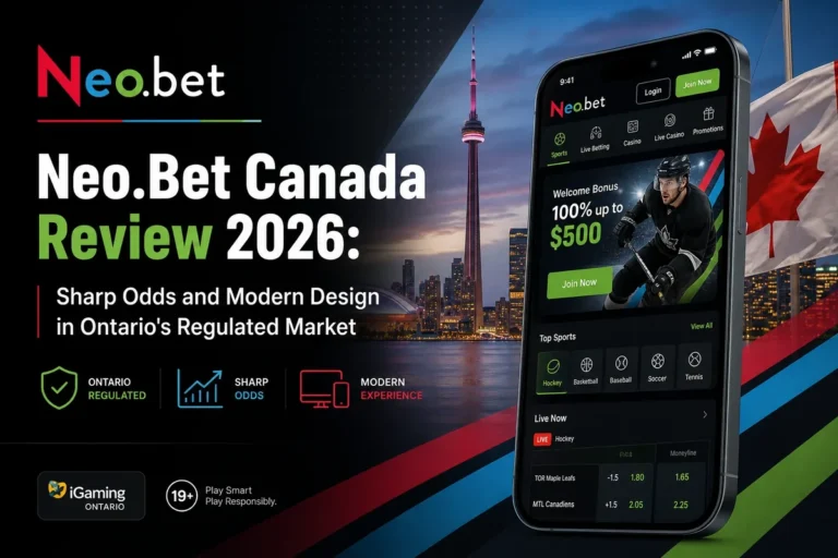 Neo.Bet Canada Review 2026: Sharp Odds and Modern Design in Ontario’s Regulated Market