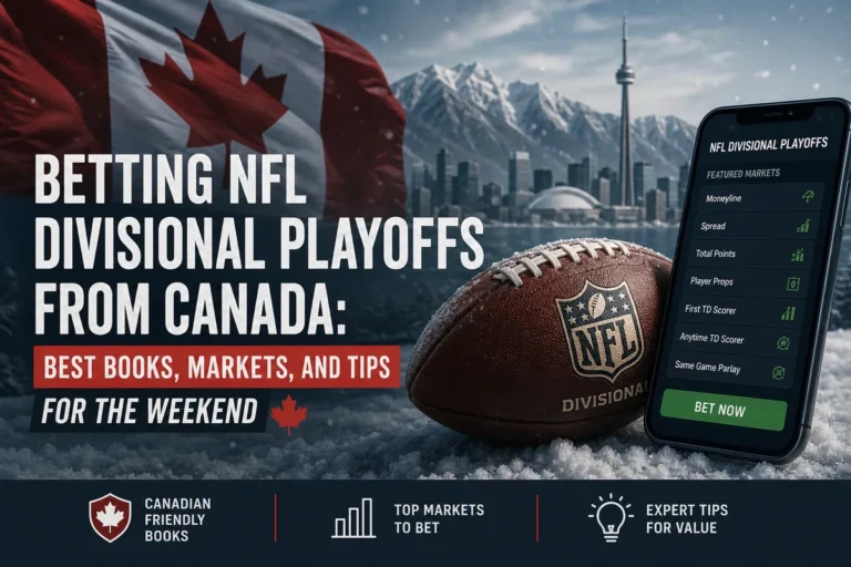Betting NFL Divisional Playoffs From Canada: Best Books, Markets, and Tips for the Weekend